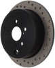 StopTech 128.47029R Sport Cross-Drilled Disc Brake Rotor