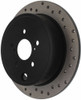 StopTech 128.47029R Sport Cross-Drilled Disc Brake Rotor