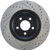 StopTech 127.61112R Sport Cross-Drilled And Slotted Disc Brake Rotor