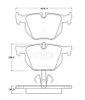 StopTech 308.11700 StopTech Street Brake Pads