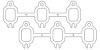 Cometic Gasket Automotive C5725-040 Exhaust Manifold Gasket Set