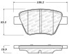 StopTech 305.14560 Street Select Brake Pads
