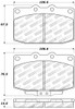StopTech 309.03310 StopTech Sport Brake Pads Fits 86-95 RX-7