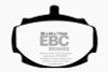 EBC Brakes DP3107C Redstuff Ceramic Low Dust Brake Pads Fits 62-80 MGB Sonett