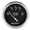 AutoMeter 1717 Old Tyme Black Fuel Level Gauge