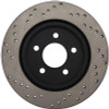 StopTech 128.61087R Sport Cross-Drilled Disc Brake Rotor Fits 05-14 Mustang