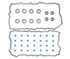 Cometic Gasket Automotive C15442 Valve Cover Gasket Set Fits 14-18 F-150 Mustang