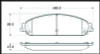 StopTech 308.10580 StopTech Street Brake Pads