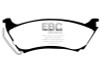 EBC Brakes DP41233R Yellowstuff Street And Track Brake Pads Fits ML320 ML430