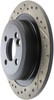 StopTech 127.34113R Sport Cross-Drilled And Slotted Disc Brake Rotor Fits Cooper