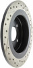 StopTech 127.34113R Sport Cross-Drilled And Slotted Disc Brake Rotor Fits Cooper