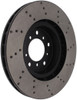 StopTech 128.34059R Sport Cross-Drilled Disc Brake Rotor Fits 01-06 M3
