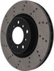 StopTech 128.34059R Sport Cross-Drilled Disc Brake Rotor Fits 01-06 M3