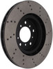 StopTech 128.34059R Sport Cross-Drilled Disc Brake Rotor Fits 01-06 M3