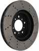 StopTech 128.34059R Sport Cross-Drilled Disc Brake Rotor Fits 01-06 M3