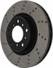 StopTech 128.34059R Sport Cross-Drilled Disc Brake Rotor Fits 01-06 M3
