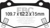 EBC Brakes DP53023NDX Bluestuff NDX Full Race Brake Pads