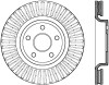 StopTech 128.58008R Sport Cross-Drilled Disc Brake Rotor