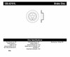 StopTech 128.42101L Sport Cross-Drilled Disc Brake Rotor