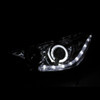 Anzo USA 121476 Projector Headlight Set w/Halo Fits 12-13 Accent