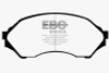 EBC Brakes DP41302R Yellowstuff Street And Track Brake Pads Fits 99-01 Protege