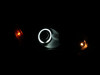 ANZO For 2004-2007 Mitsubishi Lancer Projector Headlights w/ Halo Black (CCFL)