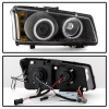 Spyder Auto 5030023 CCFL LED Projector Headlights