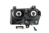 Anzo USA 121138 Crystal Headlight Set w/Halo Fits 05-10 300
