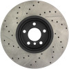 StopTech 127.34060L Sport Cross-Drilled And Slotted Disc Brake Rotor Fits X5