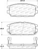 StopTech 308.05320 StopTech Street Brake Pads