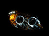 Anzo USA 121344 Projector Headlight Set w/Halo Fits 05-10 Cobalt G5