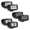 Rigid Industries 46731 Bumper Triple SR-M Fog Light Kit Fits 21-23 Bronco
