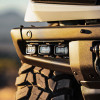 Rigid Industries 46731 Bumper Triple SR-M Fog Light Kit Fits 21-23 Bronco