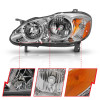 Anzo USA 121540 Crystal Headlight Set Fits 05-08 Corolla
