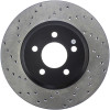 StopTech 128.61086R Sport Cross-Drilled Disc Brake Rotor Fits 05-12 Mustang