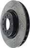 StopTech 127.34059R Sport Cross-Drilled And Slotted Disc Brake Rotor Fits M3