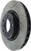 StopTech 127.34059R Sport Cross-Drilled And Slotted Disc Brake Rotor Fits M3