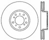 StopTech 127.34059R Sport Cross-Drilled And Slotted Disc Brake Rotor Fits M3