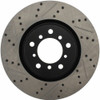 StopTech 127.34059R Sport Cross-Drilled And Slotted Disc Brake Rotor Fits M3