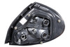 ANZO For 2000-2003 Nissan Maxima Taillights Black