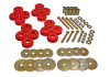 Energy Suspension 4.4110R Body Cab Mount Set Fits 66-77 Bronco