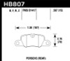 Hawk Performance HB807F.587 HPS Disc Brake Pad Fits 10-19 911 Panamera