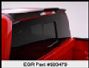 EGR 983479 Truck Cab Spoiler Fits 15-20 F-150
