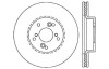 StopTech 128.40046L Sport Cross-Drilled Disc Brake Rotor