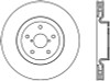 StopTech 128.47022L Sport Cross-Drilled Disc Brake Rotor Fits Impreza WRX STI