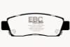 EBC Brakes DP21672 Greenstuff 2000 Series Sport Brake Pads Fits 03-09 9-7X SSR