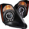 Anzo USA 121444 Projector Headlight Set w/Halo Fits 03-07 350Z
