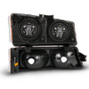 Anzo USA 111452 Crystal Headlight Set