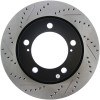 StopTech 127.44162R Select Sport Cross-Drilled And Slotted Disc Brake Rotor