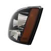 ANZO For 2007-2014 Chevrolet Tahoe/Suburban Crystal Headlights Black